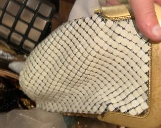 Whiting & Davis mesh evening bag