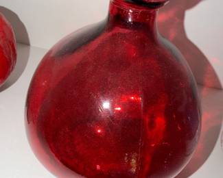 Ruby Red glass