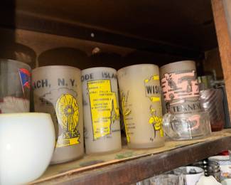 cool Vintage frosted Barware