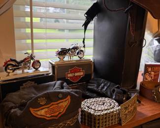 Harley Davidson merchandise. Saddlebags 