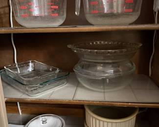 PYREX and Bennington Potters stoneware 