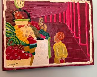 Unique, colorful painting by Conrad 1973