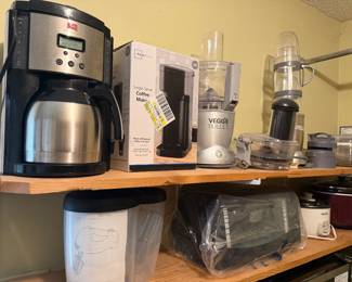 Tons of unopened kitchenware