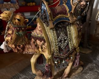 Glorious camel that goes with the Nativity Scene