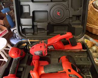 Black and Decker hand tools
