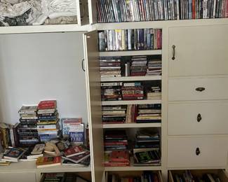Books, DVDs, CDs, Casettes, VHS