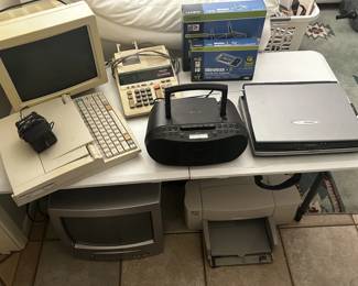 Laptops, Printer, tvs, vintage computer