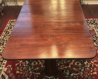 Lot 11: Wooden Pedestal Dining Table