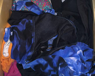 Lot 36: Assorted women's clothing items (dresses, tops, skirt, and robe)
