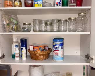 Cleaning Supplies, Paper Products, Canning Jars/Lids, Candles, Wax, & More!!