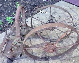 Double Ancient Wheel Cultivator!