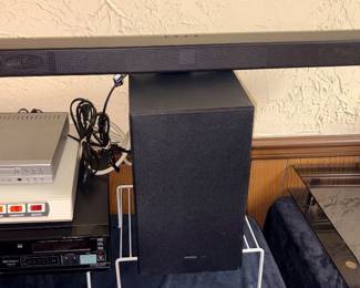 Samsung #HW-A550 Sound Bar & Samsung Speaker # PS-WA55D!