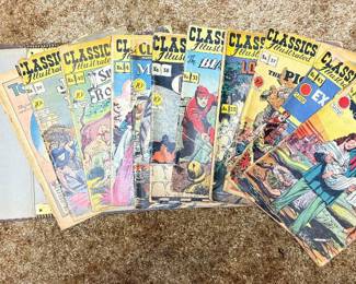 Classics Illustrated 11 Comics selections!