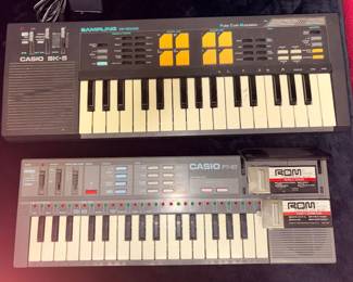 Casio #SK-5 Electric Piano, Casio #PT87 Electric Piano!