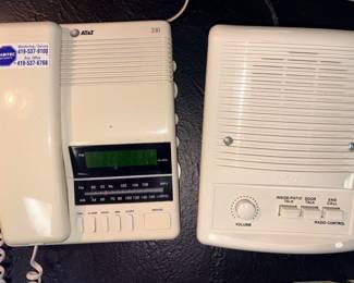 AT&T #330 Phone & Nutone Answering Machine!