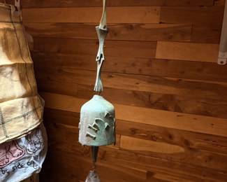 Paolo Soleri bronze windbell from Arcosanti