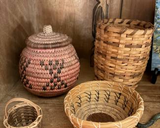 Small Handmade Baskets