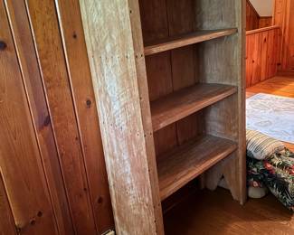 Antique Poplar Crock Shelf