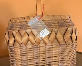 Winnebago Ash Splint Basket