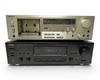 Sony TCK71 Tape Deck Teac AG370 Receiver