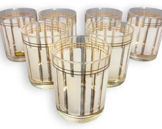 Culver 22k Gold Drinking Glasses
