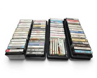 Cassette Tapes Elvis, Jimi Hendrix, Ray Charles, More
