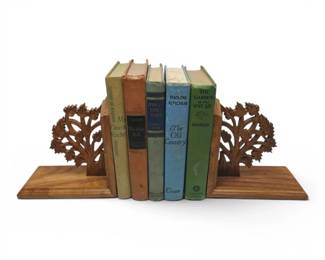 Tree of Life Bookends Vintage Books