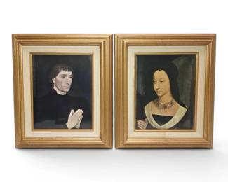 Two Hans Memling Prints 13 x 15