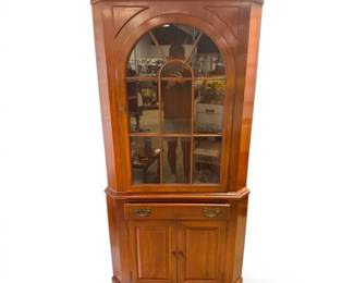 Willett Solid Cherry Corner Cabinet
