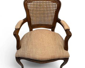 Cane Back Wooden Chair