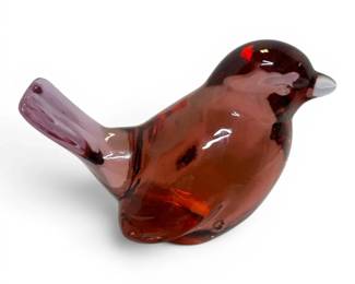 Fenton Glass Bird