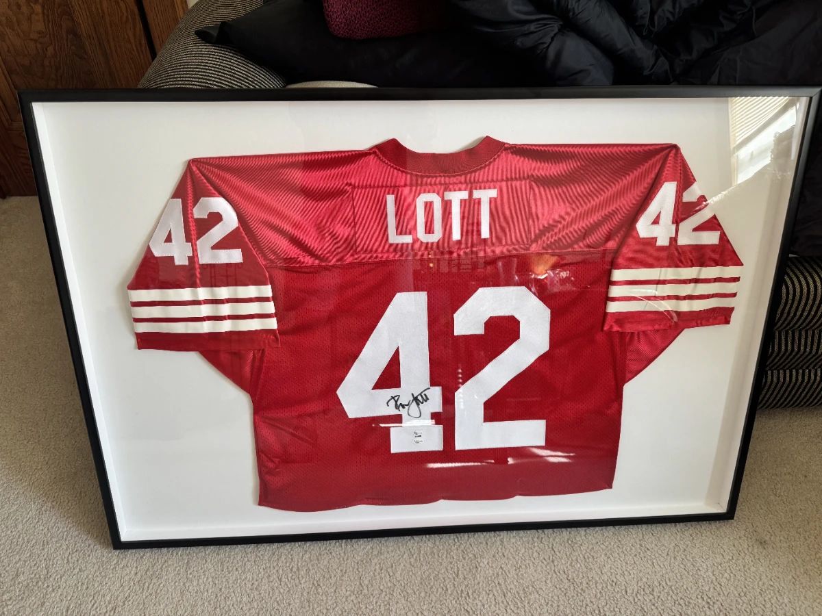 Signed jersey