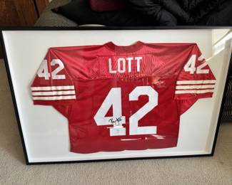 Signed jersey