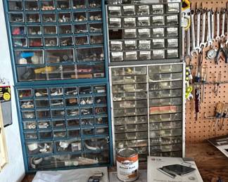 Assorted Hardware and Tools Collection