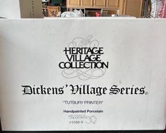 Department Heritage Village Collection Dickens Village Series Tutbury Printer