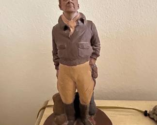 The Aviator Figurine by Tom Clark,