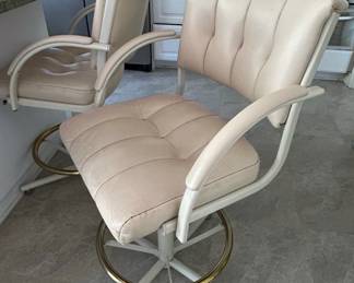 Chromcraft MidCentury Modern Swivel Bar Stools Set of second image