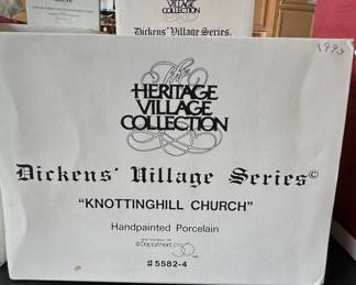 The Heritage Village Collection Dickens Village Series Knottinghill Church