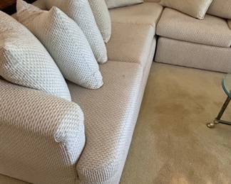 Pottery Barn Bolinas Down Blend Deep Sofa with Chaise second image