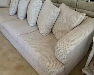 Pottery Barn Bolinas Down Blend Deep Sofa with Chaise