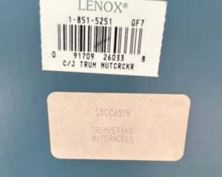 Lenox Trumpeting Nutcracker Figurine fourth image