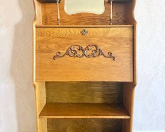 VINTAGE OAK SECRETARY