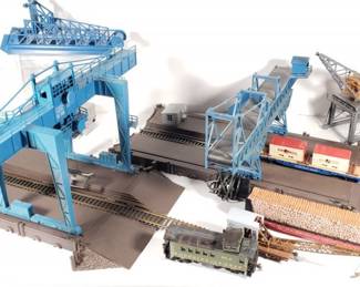 Vintage AHM Calco 30 Ton Gantry Crane, Conveyer & More