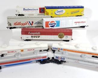 All Tyco Billboard Hoppers, Reefer & 3 Dome Tankers