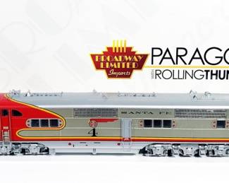 Broadway Limited Paragon 4 ATSF E1 A-Unit 4L Warbonnet