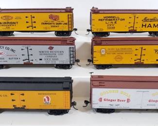 Six More Refrigerator/Reefer Freight Cars