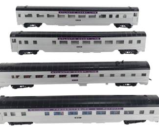 4 Con-Cor Atlantic Coast Line Passenger Cars