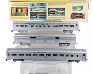 6 Con-Cor 1/7 Ho Scale California Zephyrs