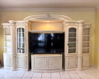 Michael Amini / AICO entertainment wall unit