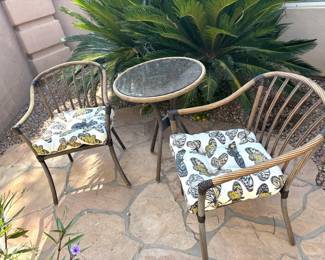 Metal Bistro Set